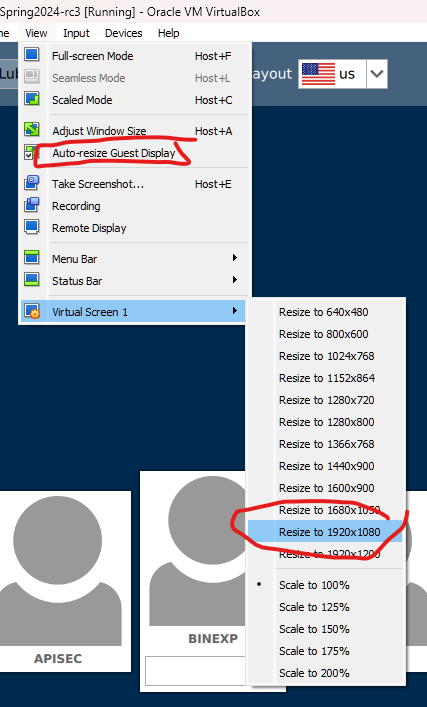 resize virtual screen to 1920x1080